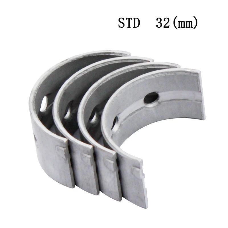 4Pcs Motorcycle Parts Main Crankshaft Crank Shaft Bearing For HONDA VT250Z VT250F VTF250 VTZ250 25V SPADA MAGNA VTR250 Xelvis