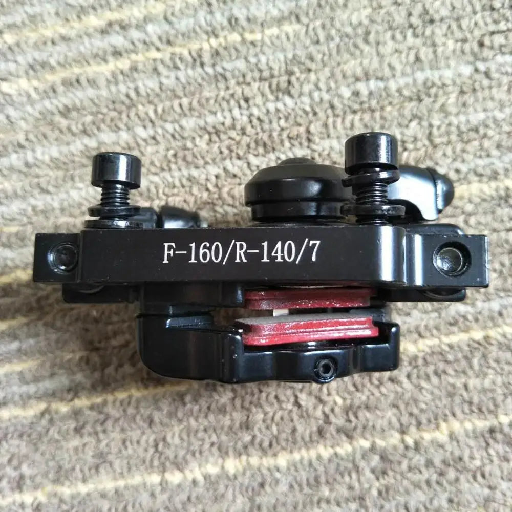 BOLIDS bicycle brake device mechanical disc brake bicycle parts line pulling disc brake F - 160 / R - 140 front disc brake
