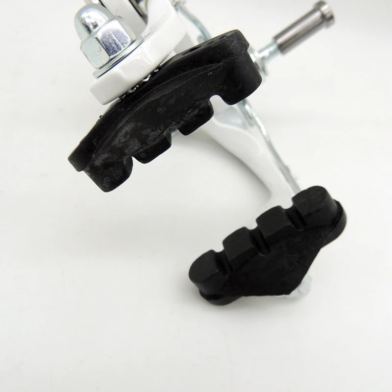 Pinza de freno de línea de velocidad muerta de bicicleta de carretera, pinza de freno de aleación de aluminio, freno de coche deportivo C con tornillos incorporados