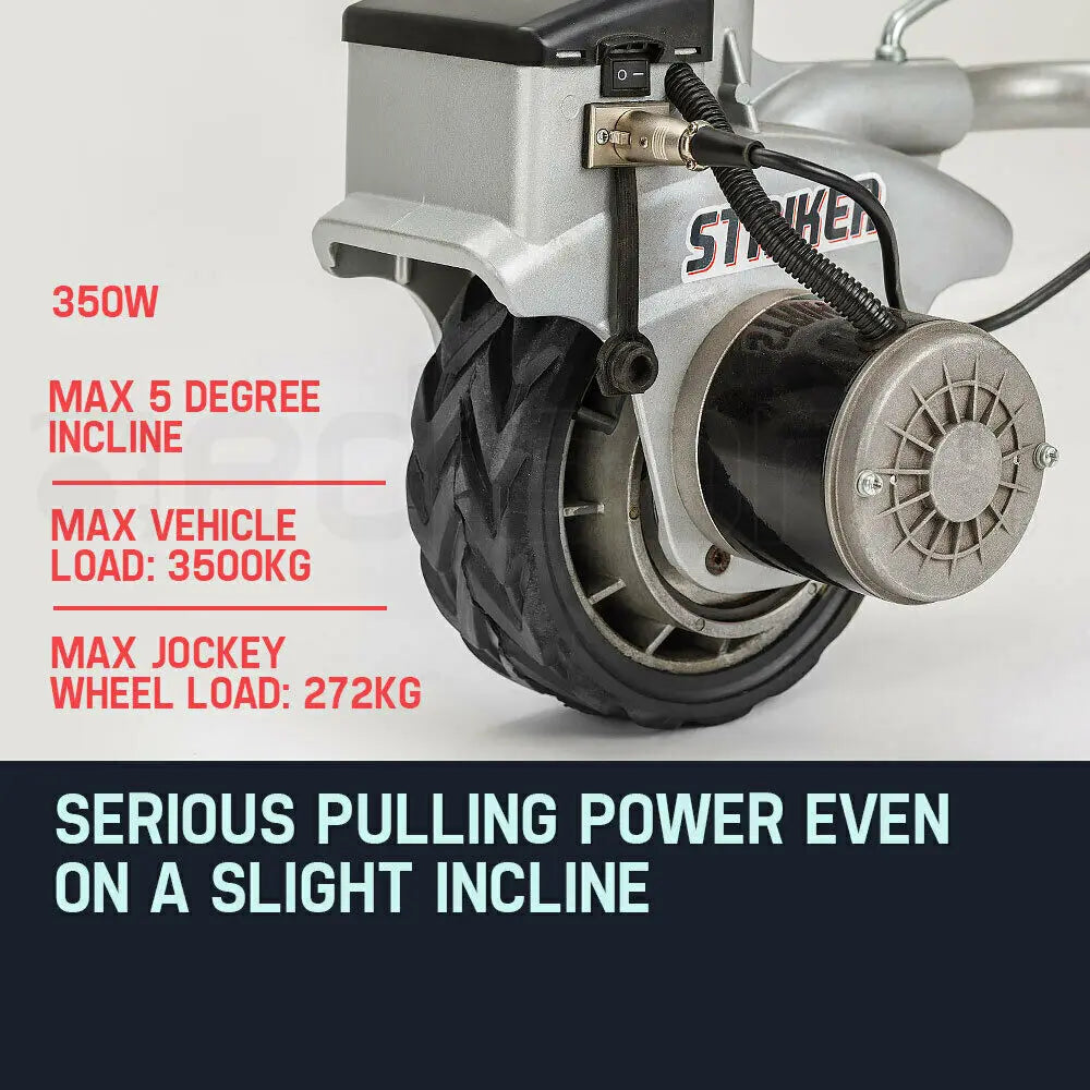 350W 12V Motorized Trailer Jack Caravan RV Boat Camper Mover Dolly Jockey Wheel Parts Accessories