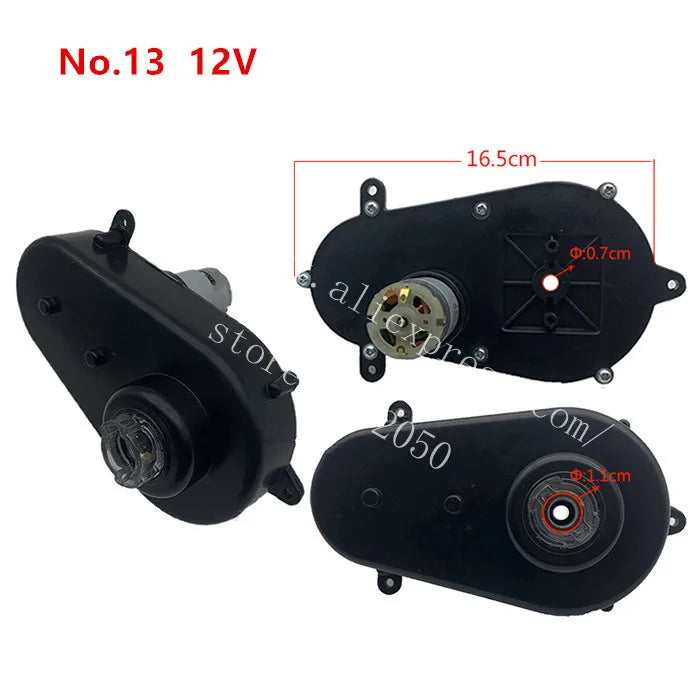 Children electric car steering gearbox with motor,Steering motor for remote control car,toy car steering gear box with engine