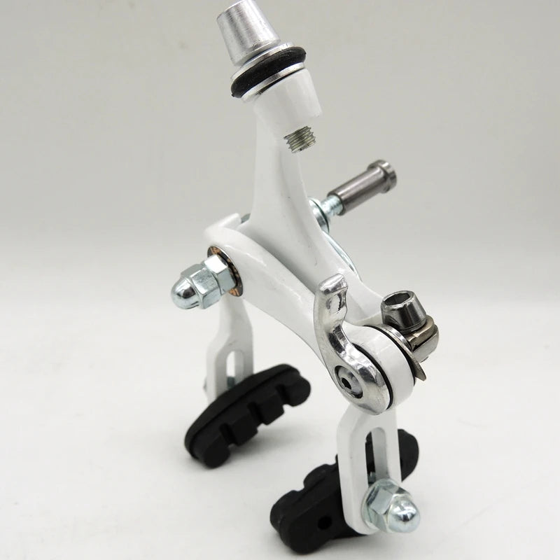 Pinza de freno de línea de velocidad muerta de bicicleta de carretera, pinza de freno de aleación de aluminio, freno de coche deportivo C con tornillos incorporados