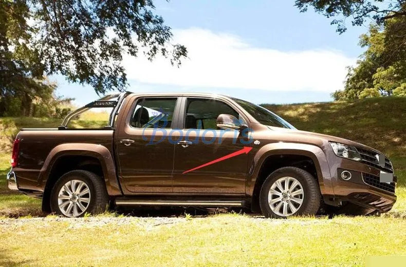 Accessories For Volkswagen VW Amarok Pick Up Side Lamp Cover Light Blinker Panel Exterior Trim Chrome Protector Car Styling