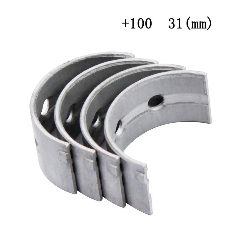 4Pcs Motorcycle Parts Main Crankshaft Crank Shaft Bearing For HONDA VT250Z VT250F VTF250 VTZ250 25V SPADA MAGNA VTR250 Xelvis