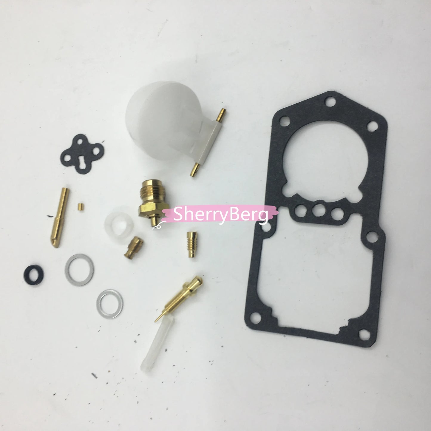SherryBerg CARBurador vergaser CARBURETOR Carburettor repair kit rebuild kit carb gasket Kit For RENAULT R4 DELLORTO FRG 28 A