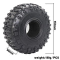 RC Car 2.2 Inch JCONCEPTS Rubber Tyre 2.2 Wheel Tires 150x64mm For 1/10 Rc Crawler Wraith Trax Rr10 Scx10 Wrangler 2.2 Wheel