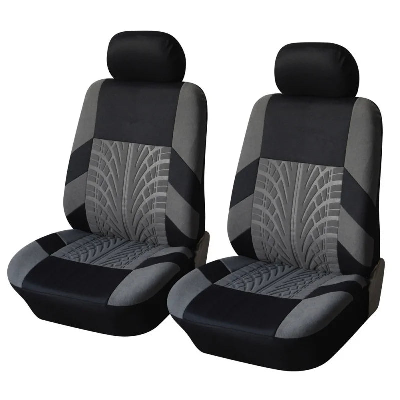 Car Seat Covers Full Set Front Split Rear Bench For Car Universal Cloth SUV Sedan Van Automotive Interior Covers Car Seat Cover