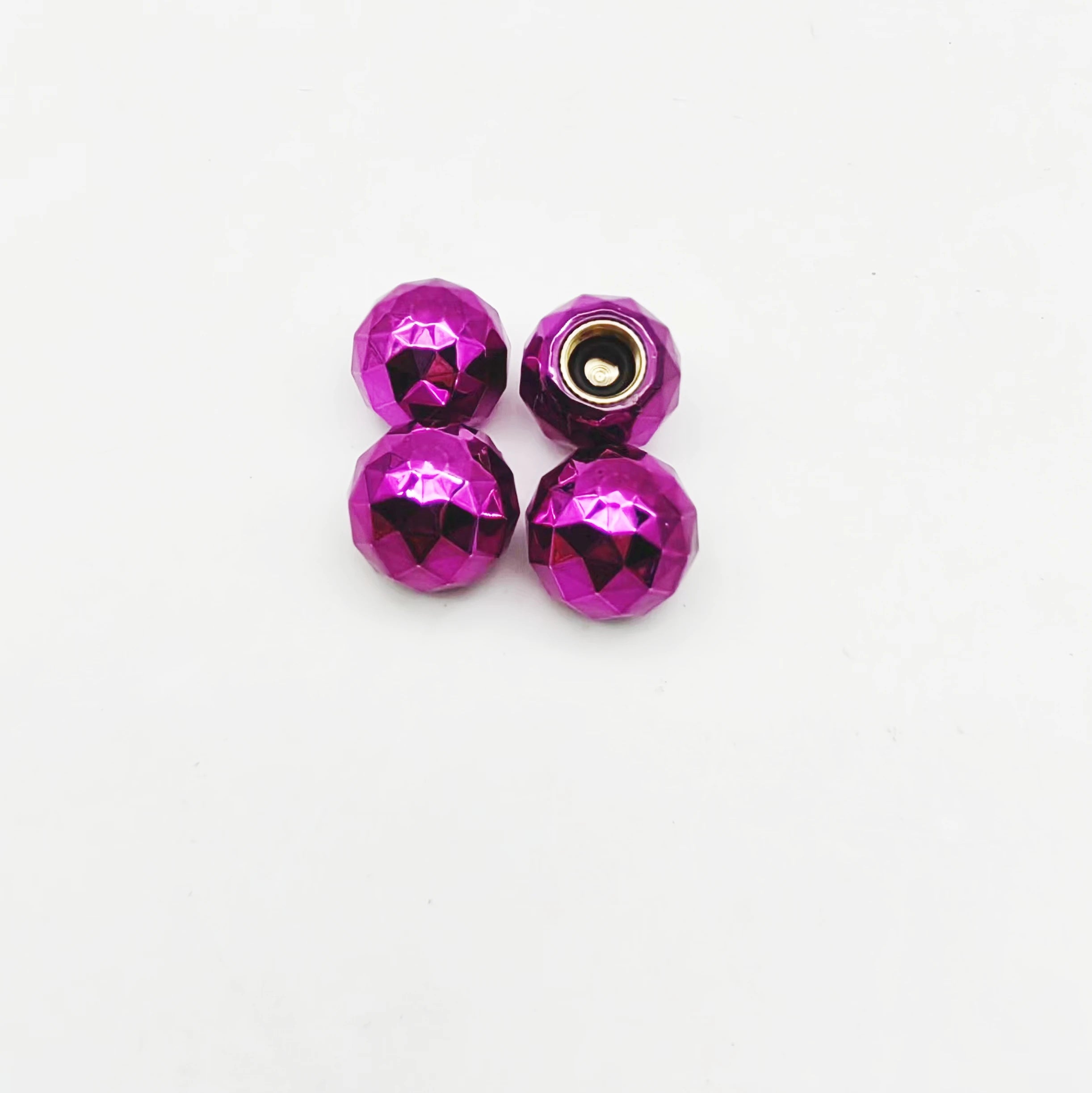 4pcs Aluminum Or Plastic Car Motorcycle Bike Truck Wheel Tire Valve Dustproof Valve-cap Cover Rim Valve Stem Cap Tornasol color