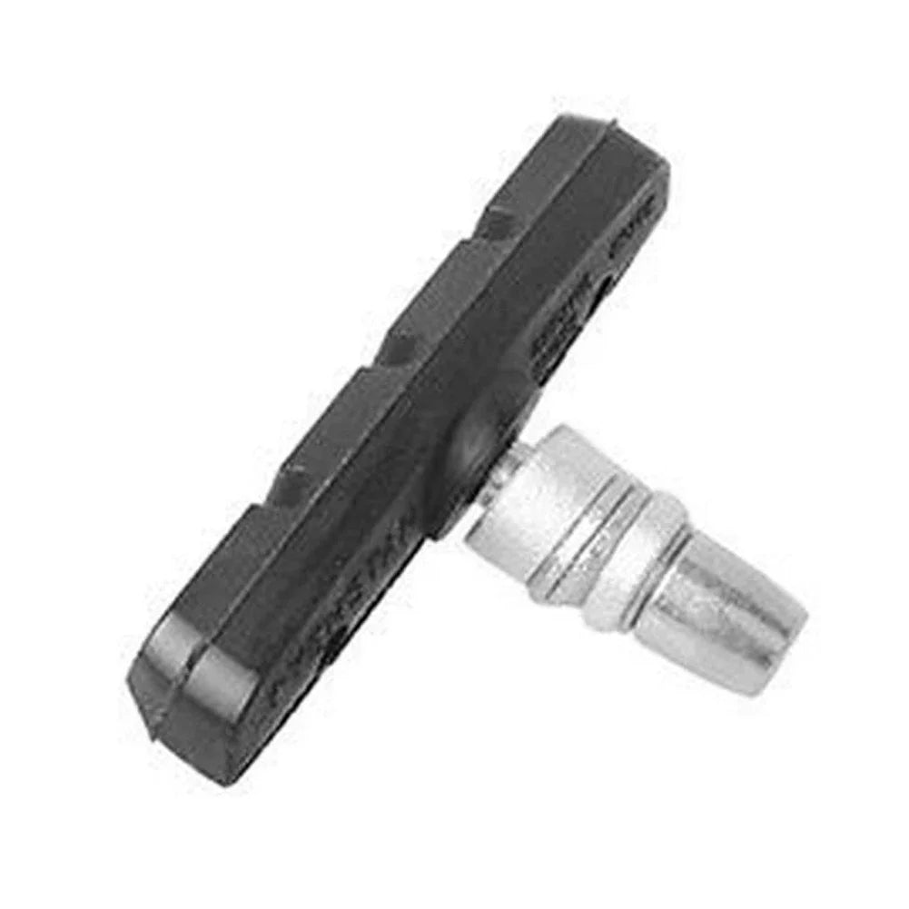 20-1PCS Mountain Road Bike Brake Block Practical Rubber Metal V-brake Shoes Pad Wear Resistant Bicycle Riding Brake Accessories