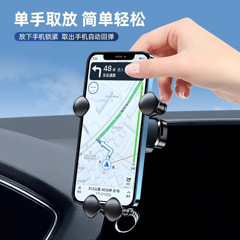Car Phone Holder Special Fixed Bracket For Kia Carnival KA4 Kia Sedona Grand Carnival 2021~2023 Car Auto Interior Accessories