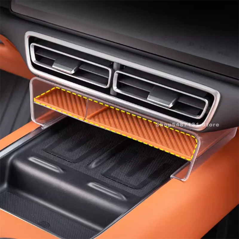 Car Center Console Dashboard Under Storage Box for Li Xiang L6 L7 L8 L9 Interior Accessories 2024 2025 for Left Hand Drive