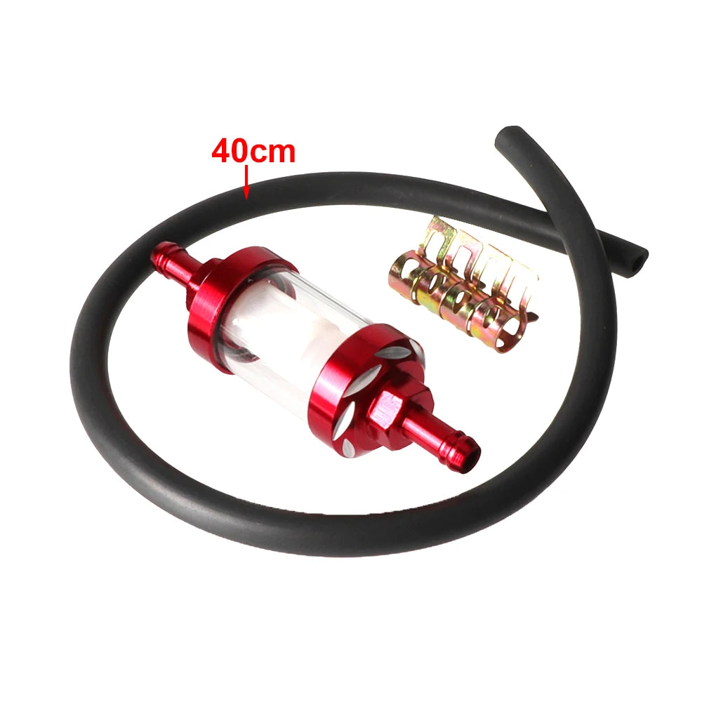 8mm Gas Fuel Gasoline Oil Filter Fuel Hose Fuel Filter For ATV Kawasaki KTM Yamaha Honda CRF 250R 450R 250X 450X 250RX 450RX