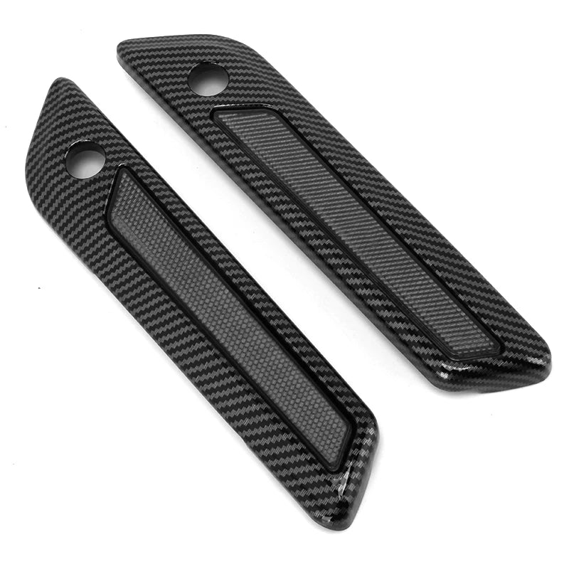 Motorcycle Accessories Hard Saddlebag Latch Cover Reflectors ABS For Harley Touring Road King Road Glide Street Glide 2014-up