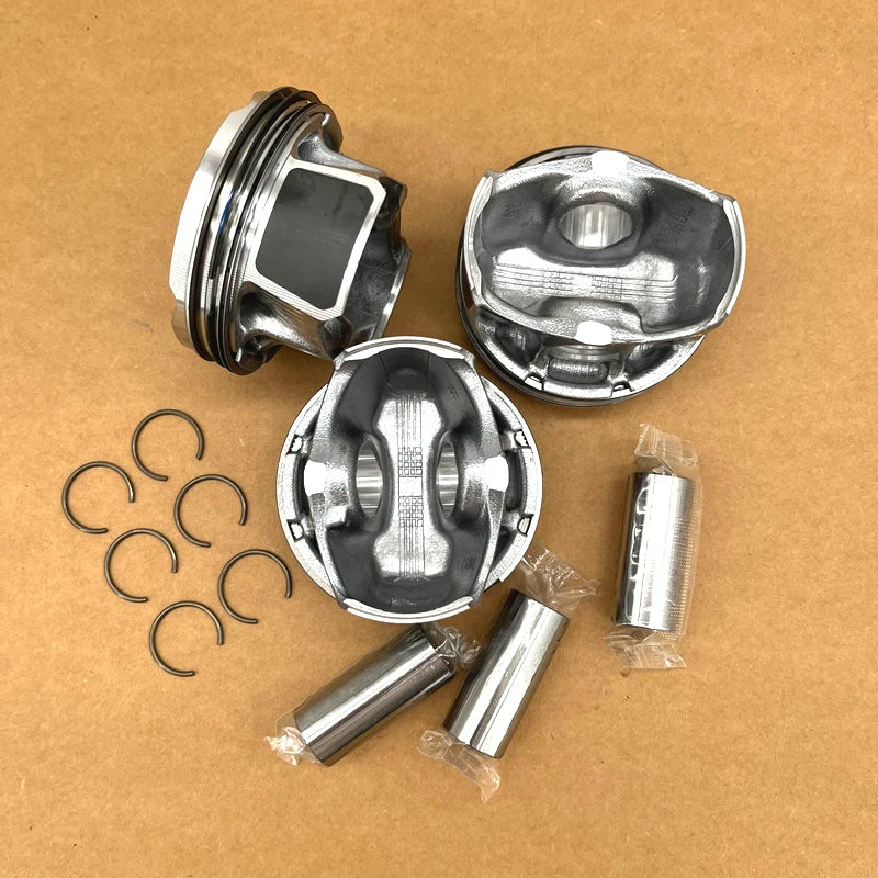 Engine Piston Assembly High Quality Car 3 Cylinder 1200CC Engine Internal New Parts For Peugeot 2008 208 308 408 Citroen C4 C3