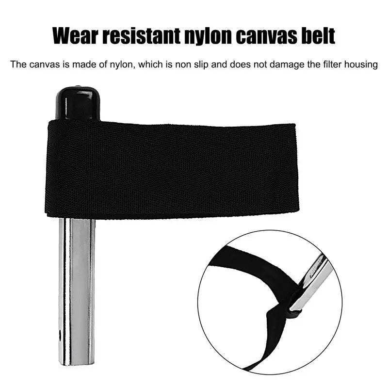 Oil Filter Strap Wrench Tool Oil Filter Removal Wrench Tool Automotive Tools For Oil Filter Removal Car Accessories