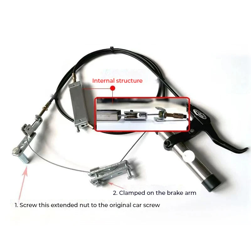 Car Auxiliary Brake Device Universal Car Learner Co Pilot Brakes Safety Equipment Manual Transmission Automatic Transmission