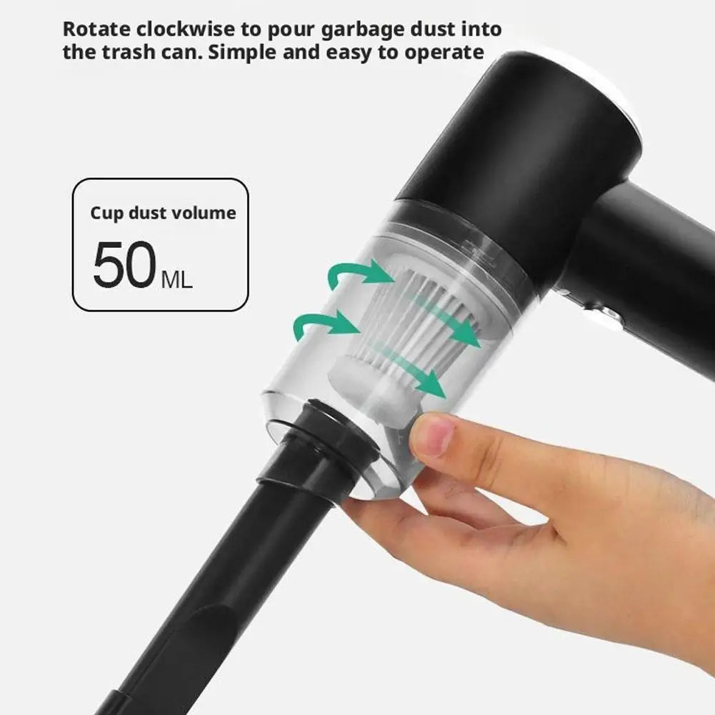 Car Vacuum Cleaner Wireless Multi-Functional Handheld Portable Car Vacuum Cleaner Rechargeable High Power