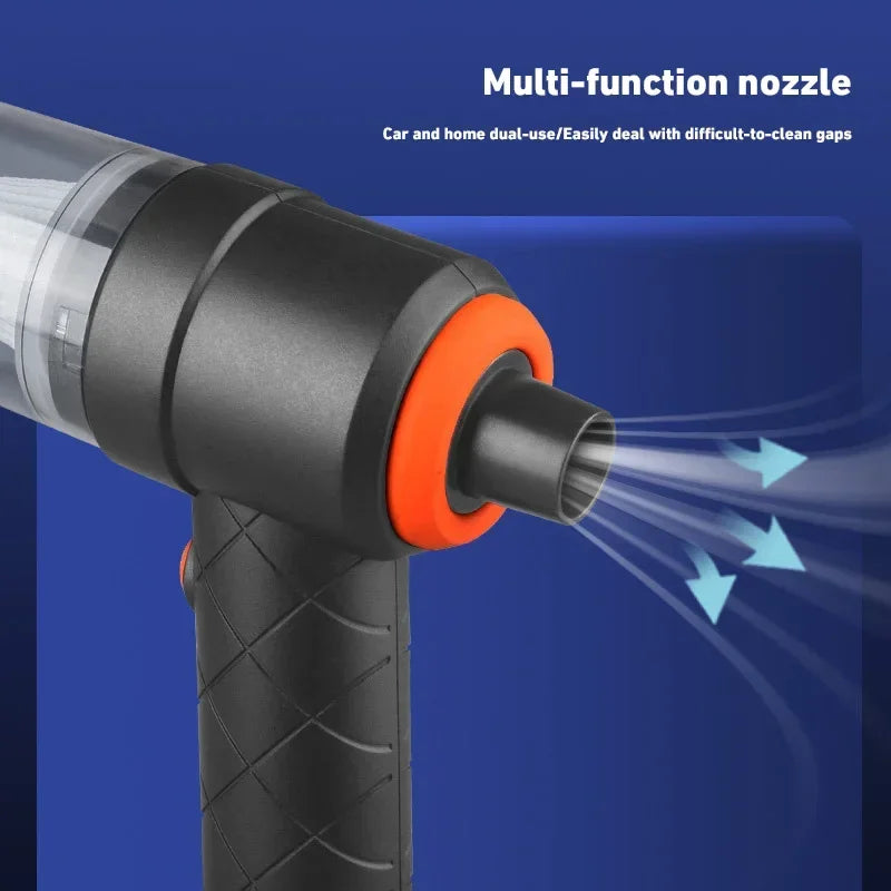 690000Pa Wireless Car Vacuum Cleaner 120W 1200mah High-power Vacuum Cordless Handheld Auto Portabale Vacuum Cleaner 2026 New