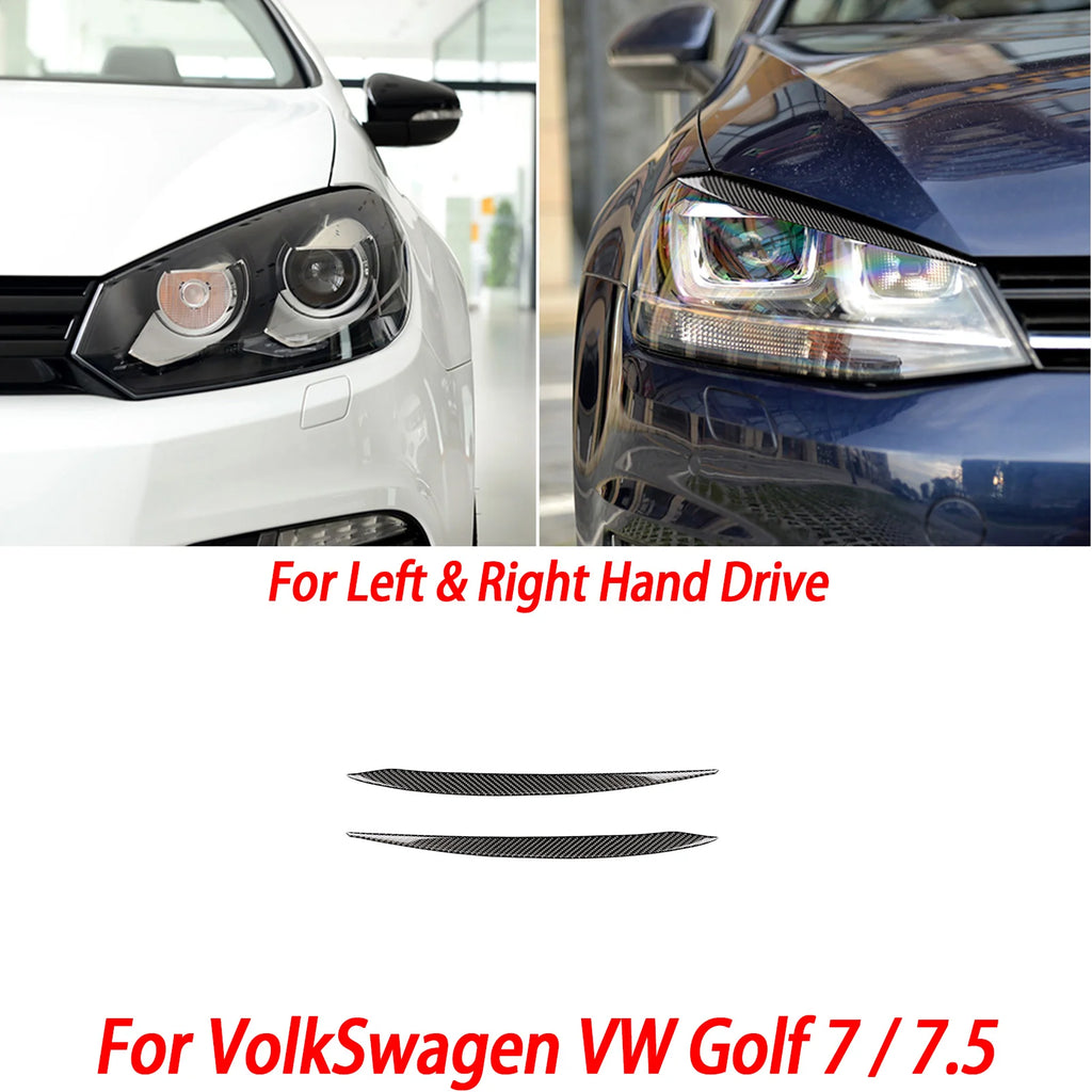 For VW Golf 7 GTI Mk7 2013-2017 Car Interior Accessories Cup Holder Frame Console AC CD Control Cover Gear Shift Panel Sticker