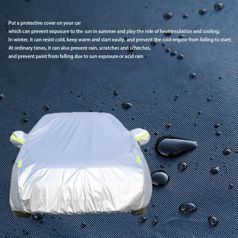 For Chery Arrizo 8 Outdoor Protection Full Car Cover Snow Covers Sunshade Waterproof Dustproof Exterior Car accessories