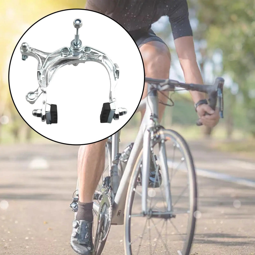 Durable Road Caliper Precise Brake Lightweight C Shape Brake Bicycles Install Smooth Technology Caliper For Front