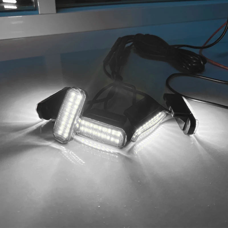For car pickup truck off-road vehicle 18 LED Front Grille Light Car Daytime Running Light ﻿98% of vehicle models are applicable