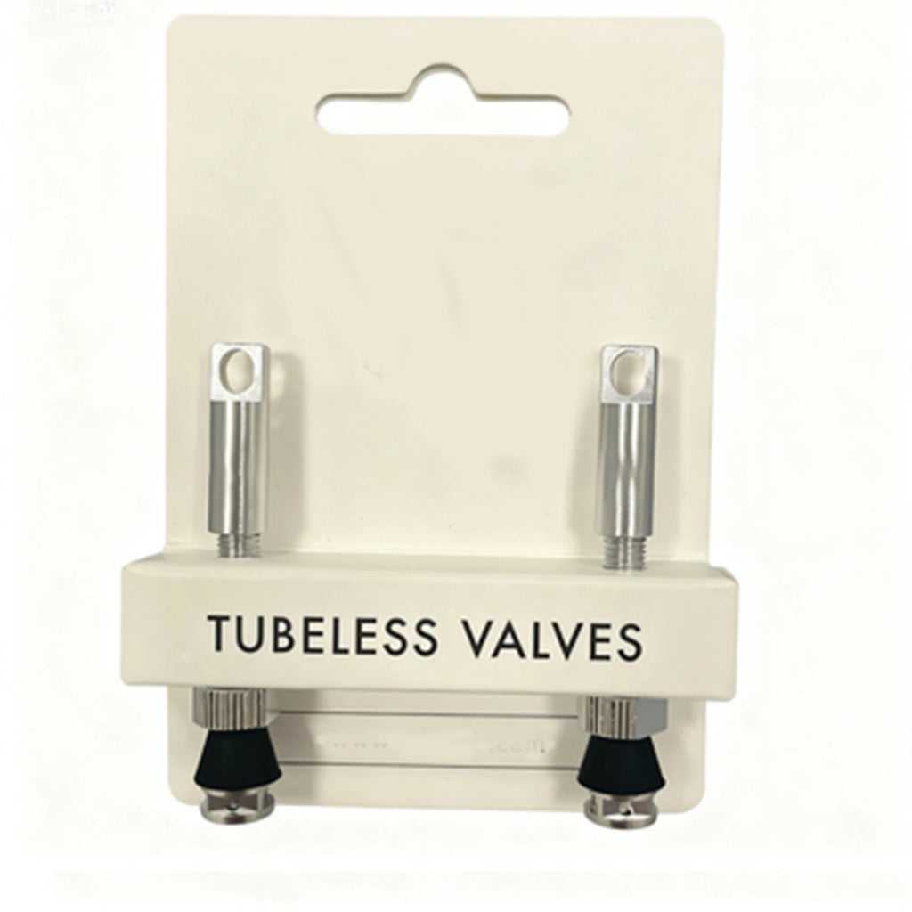 The valve of a bicycle tubeless tire is suitable for road bikes, mountain bikes, and tubeless wheels.