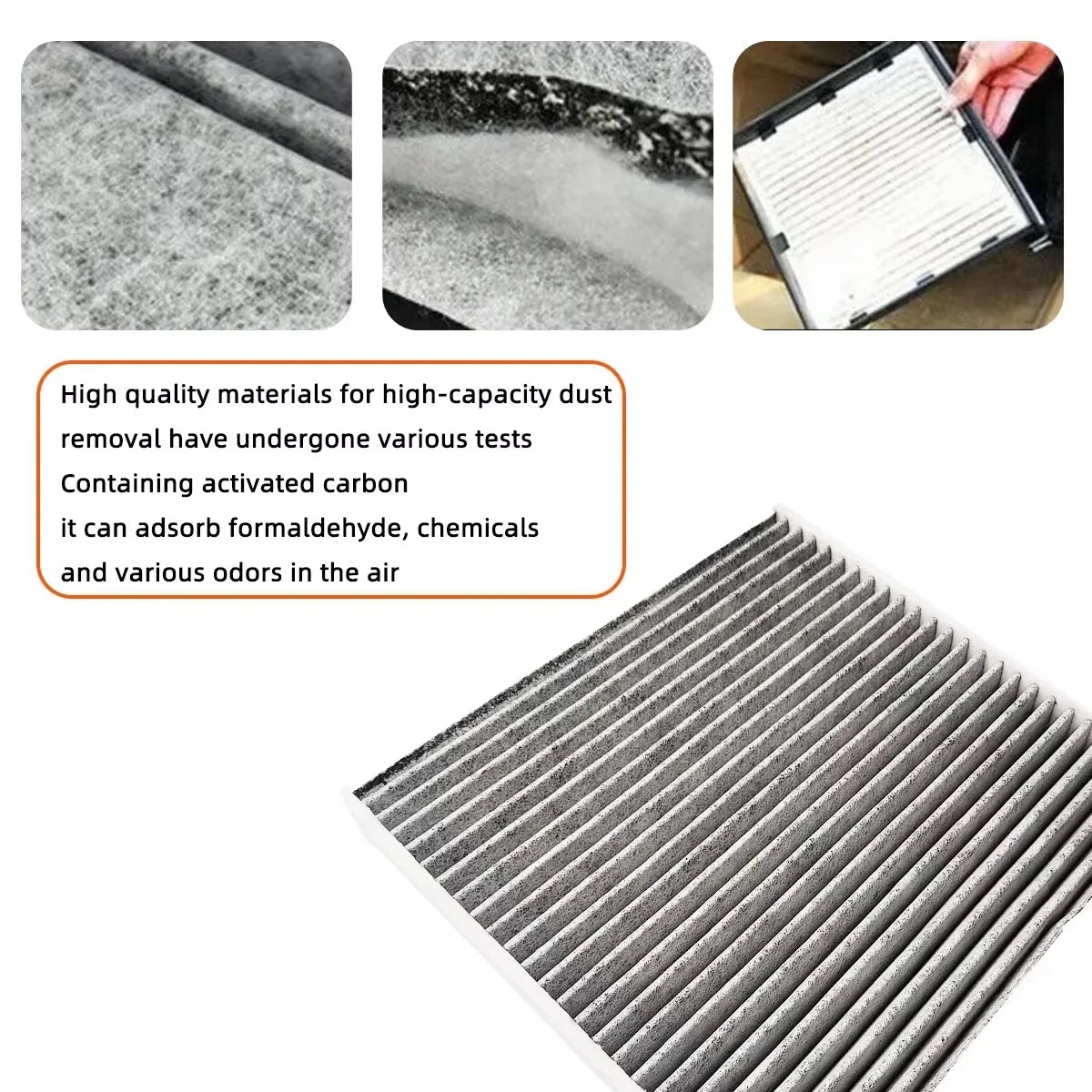 YONGRUN 2/5pcs Engine Air Filter Suitable For Acura Rlx 2014-2020 Automotive Parts Oem Cf10134 Air Filter Automotive Parts