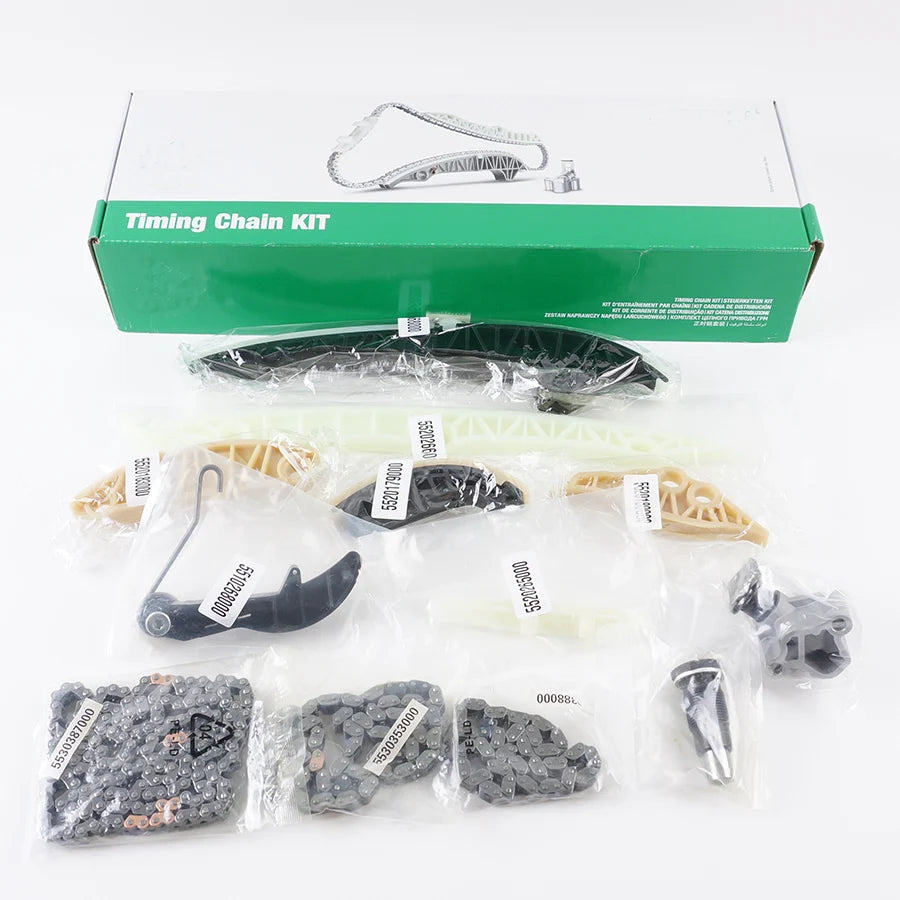 12PCS EA888 GEN2 GEN3 Timing set VW Passat CC Golf GTI Tiguan Sharan Scirocco Audi A4L A5 Q5 Q3 Timing Chain KIT Tensioner Rail