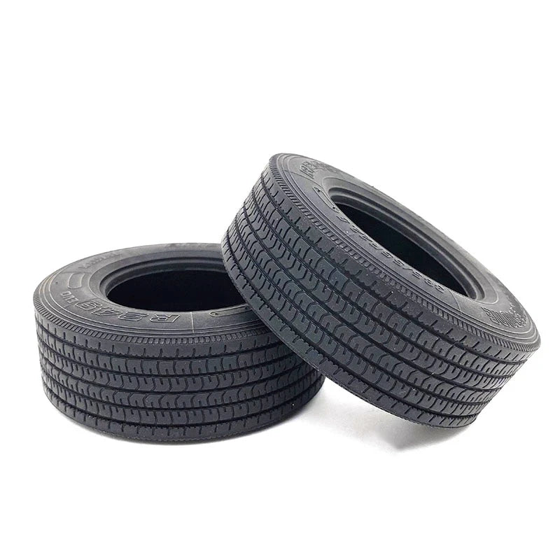 1 Pair Of Tire Upgrades 1/14 For Tamiya RC Truck Trailer Tipper For  Scania MAN Benz Actros Volvo Car Diy Parts