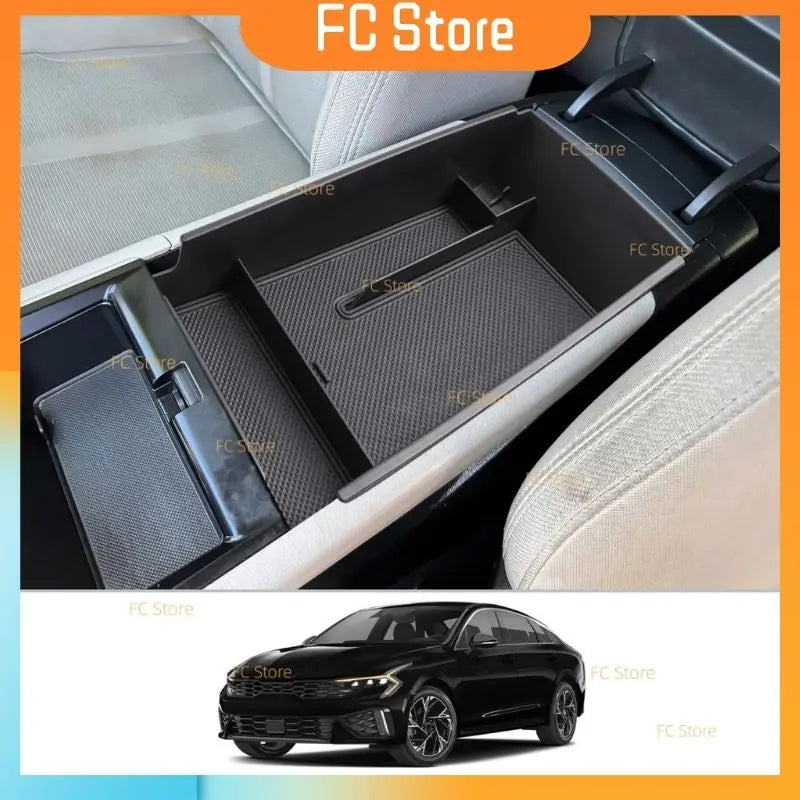 For Kia K5 2025 Center Console Organizer Tray Middle Console Organizer For 2025 K5 GT-Line GT EX LXS Accessories Armrest Storage