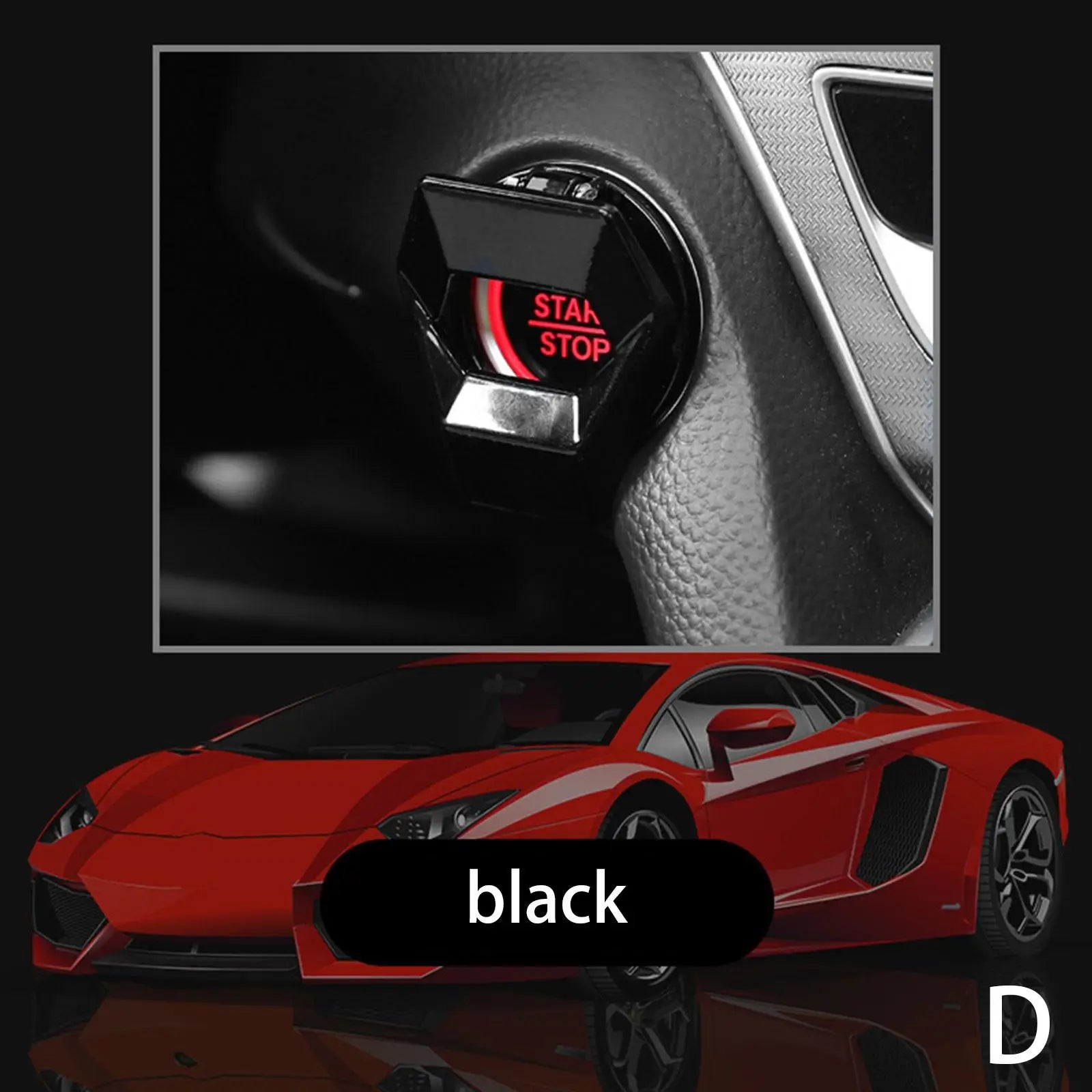 Car Engine Start Stop Switch Button Cover Ignition Anti-scratch Protection Decorative Car Auto Accessories Interior Car-Styling