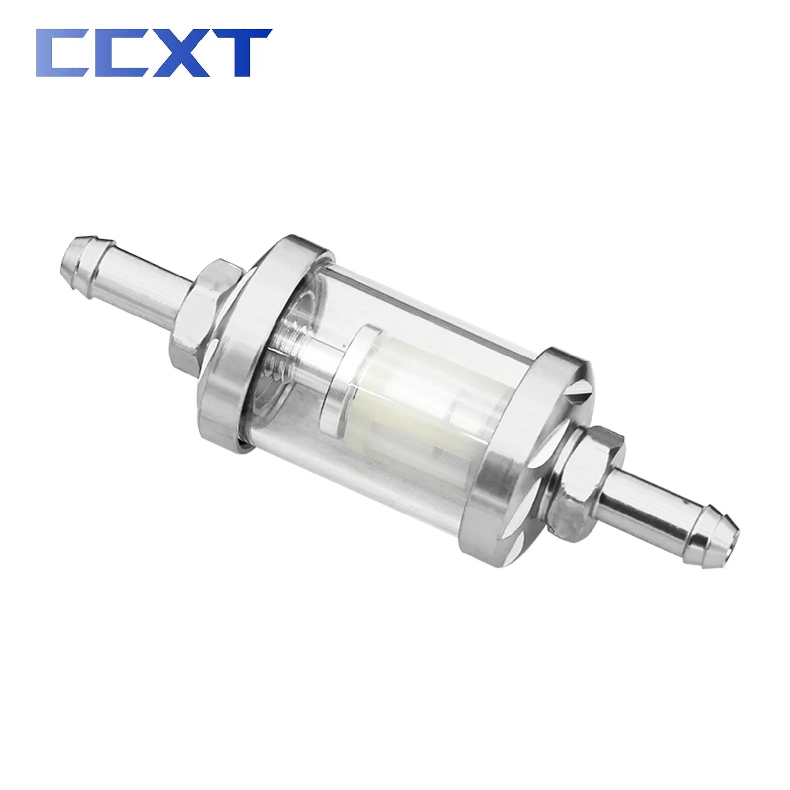 8mm CNC Glass Gas Fuel Gasoline Oil Filter For ATV Kawasaki KTM Honda Yamaha YZ250F YZ450F WR250R WR450R WR250F WR450F Parts