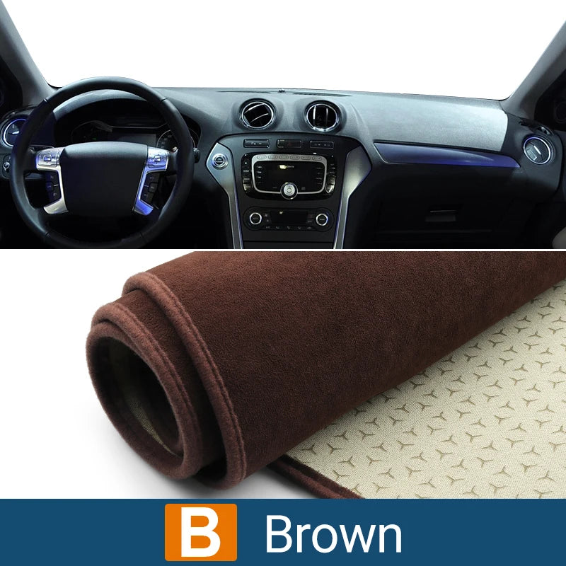 Accessories For Ford Mondeo MK4 2007 2008 2009 2010 2011 2012 Car Dashboard Instrument Panel Carpets Sun Shade Interior Cover