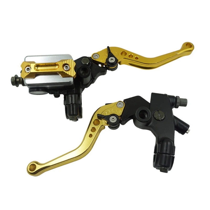 Motorcycle accessories Modified Upper pump accessories Hydraulic brake brake main upper pump CNC aluminum handle clutch