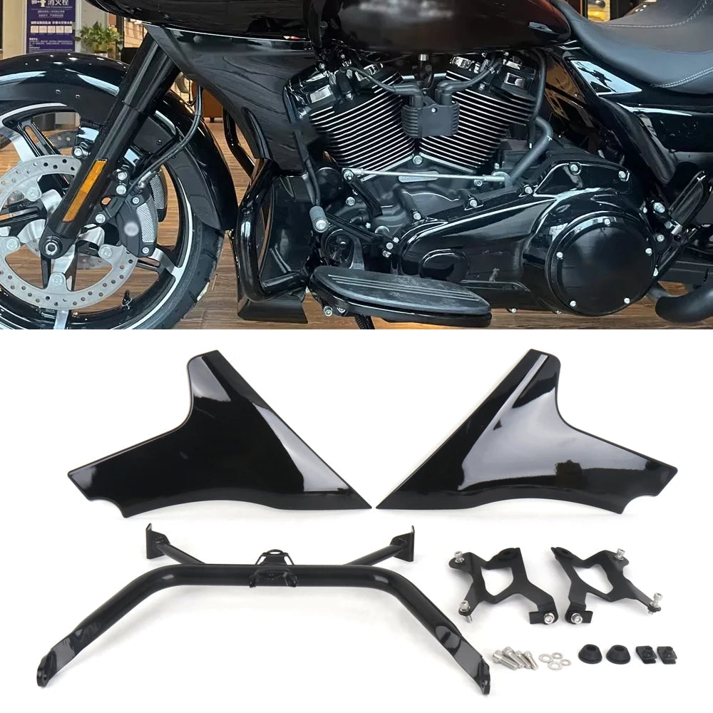For Touring CVO Road Glide ST FLTRXSTSE 2024 FLTRXSE 2023 Motorcycle Accessories Side Fairing Panel Support Bracket Kits