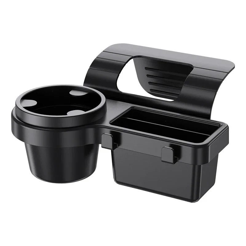 New  Car Organizer Box with Cup Holder Drink Holder Multifunctional Side Door Window Phone Slot Hanging Storage Rack for Vehicle