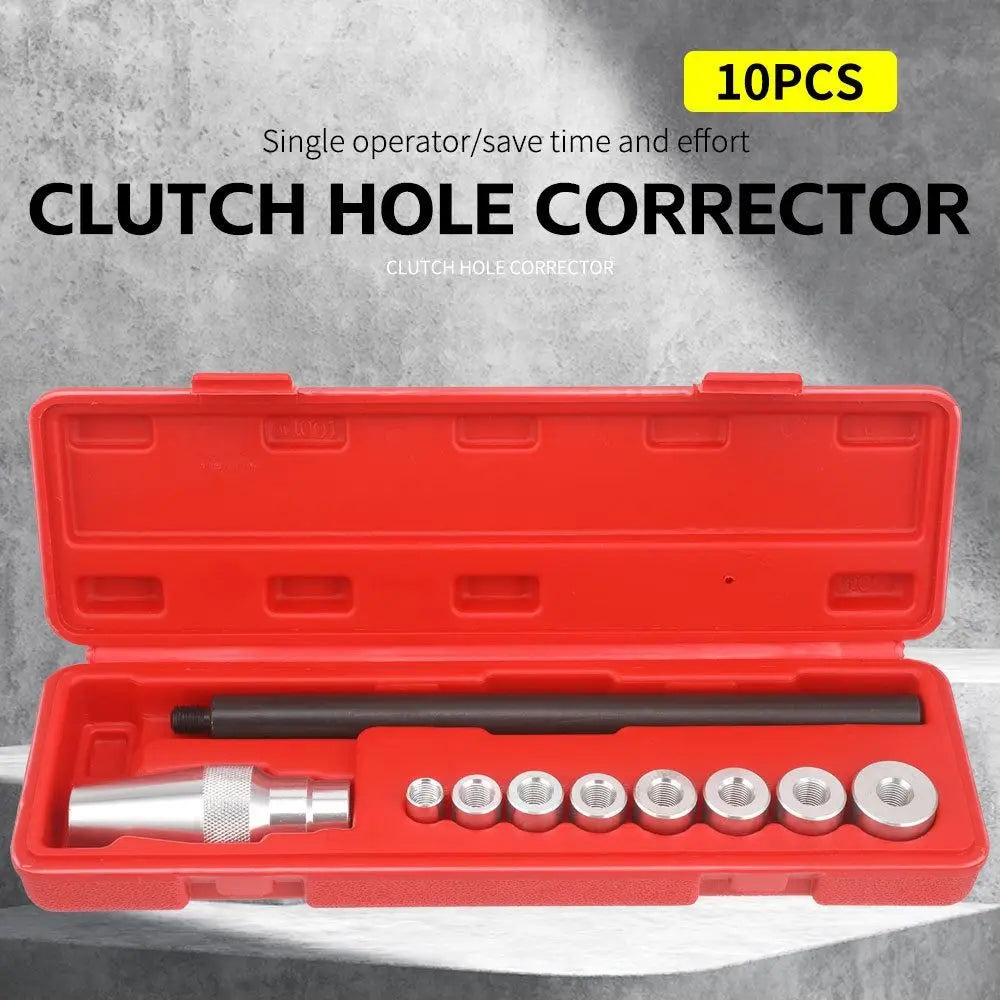 10 PCS Clutch Aligning Tools Kit Universal Practical Automotive Clutch Hole Corrector Alloy Steel Durable