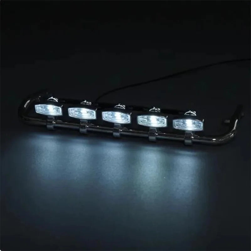 CTD-05F ABS Foco de techo Foco delantero para remolque de camión volquete RC Tamiya 1/14 SCANIA 770S VOLVO BENZ MAN Accesorios para coche