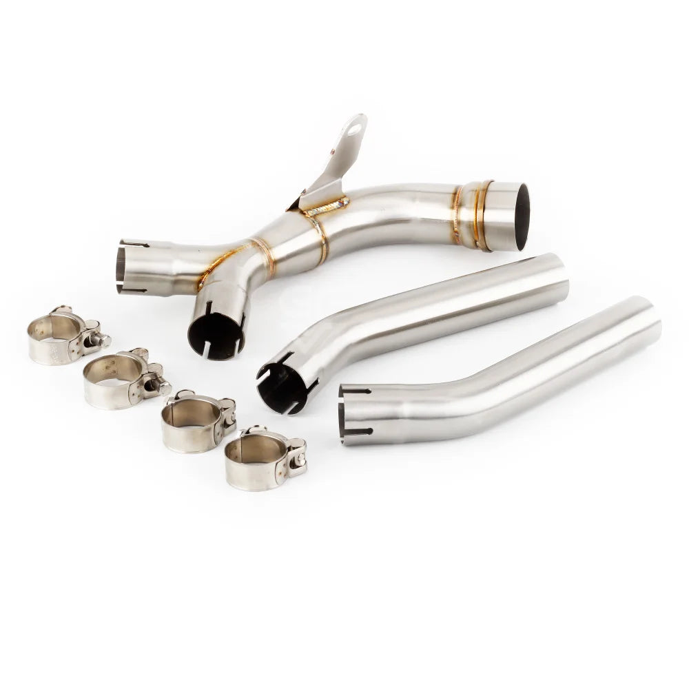 For MOTO GUZZI V85TT 2019 2020 V 85TT V85 V 85 TT Euro 4 Escape Slip-on Motorcycle Exhaust Muffler Link Pipe