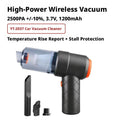 New Car & Home Vacuum Cleaner Portable & Easy to Carry Effortlessly Cleans Dead Corners Supports Suction & Blowing Functions