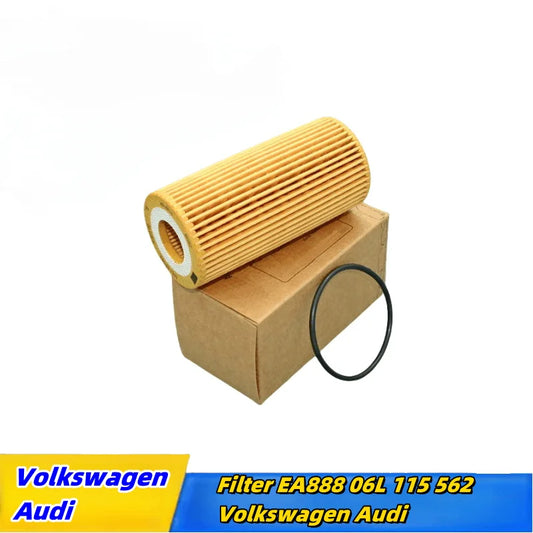 Filtro de óleo EA888 06L 115 562 06L115562 2,0 e 1,8 para A-UDI A3 A4 A5 A6 A7 A8 Q5 For VW Golf GTI Passat, novo Auto parts
