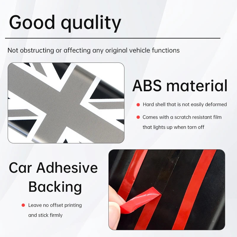 Car Central Control Armrest Decorative Protective Shell For Mini Electric Cooper E/SE J01 EV J05 Aceman Car Interior Accessories