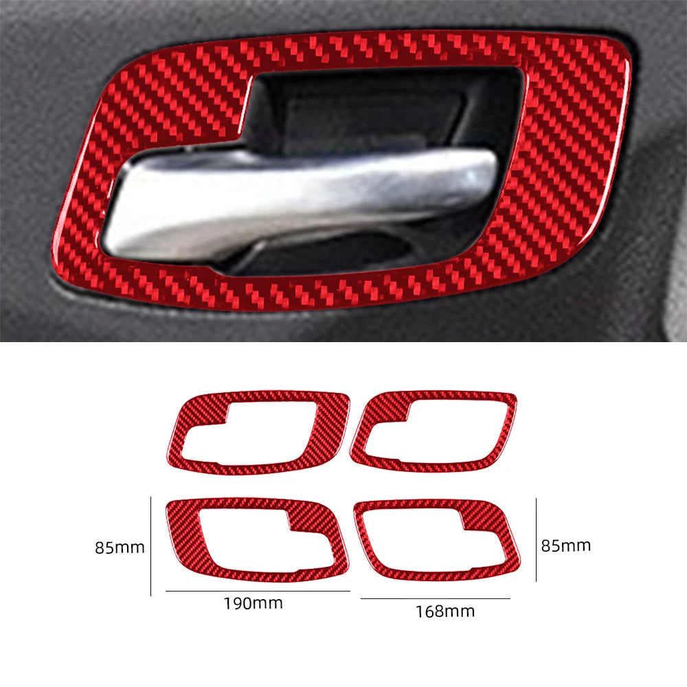 Door Inner Bowl Decorate Cover Sticker Trim Car Interior Accessories for Charger 2015 2016 2017 2018 2019 2020 2021 2022 2023