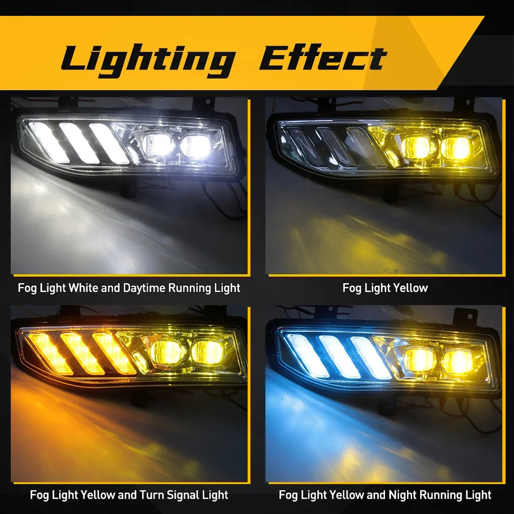 Car LED DRL For Nissan Sentra 2020 Xtrail Rogue Kicks 2017 2018 2019 2020 Qashqai 2019 2020 Daytime Running Lights Fog Lamps 12V