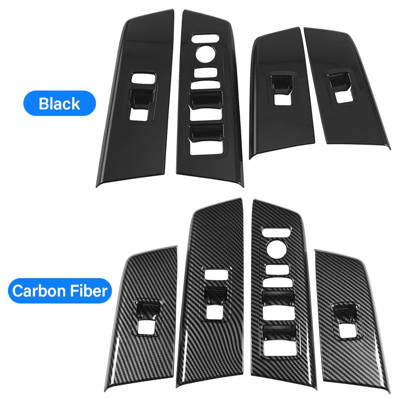 Car Accessories For Honda CR-V 6th 2023 2024 2025 Hybrid Door Armrest Panel Window Switch Lift Buttons Cover Frame Trim Stickers