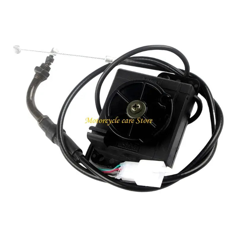 Electric Motorcycle Accelerator Unit Central Accelerator 110cm Throttle Cable Easy Installation with Cable Spare Parts
