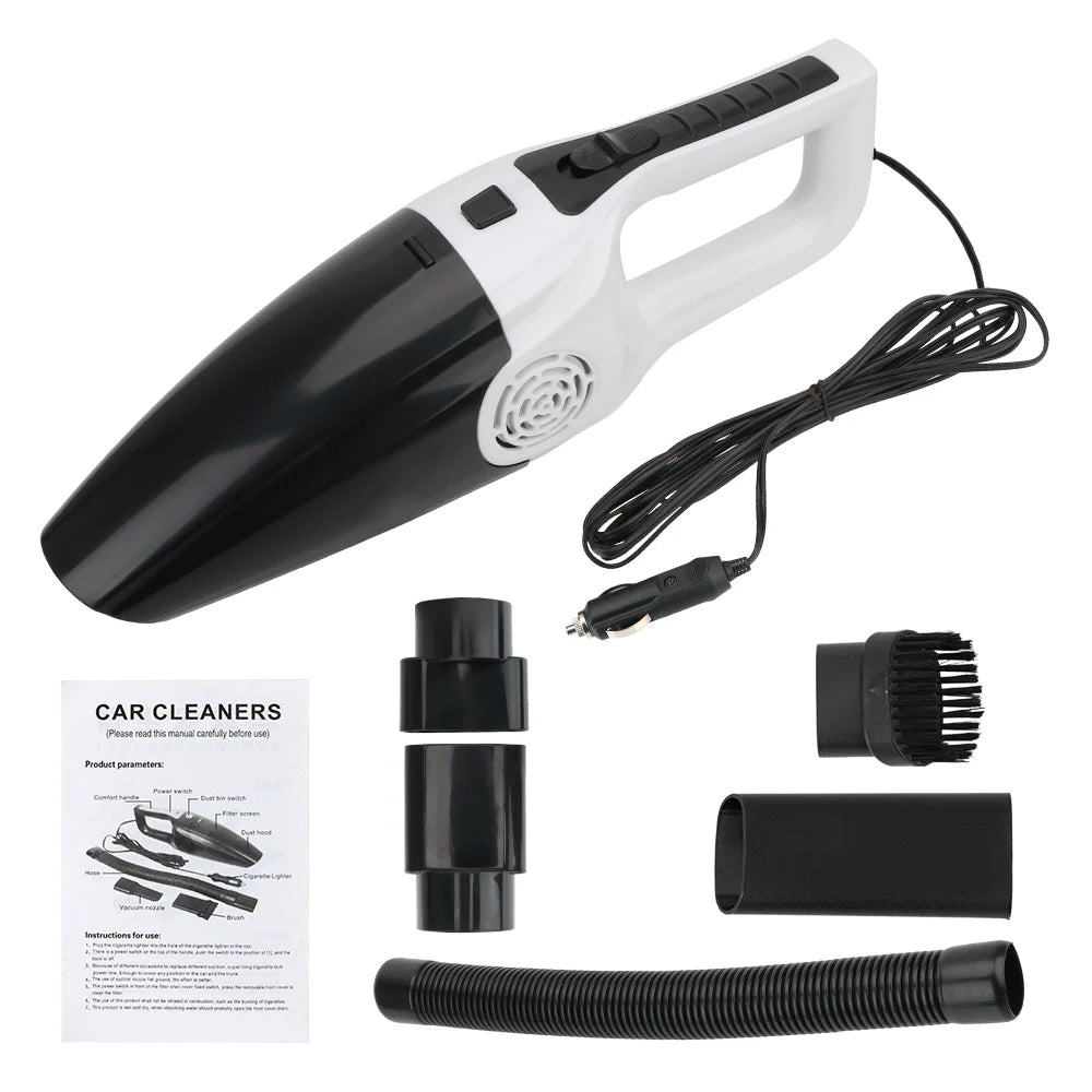 Car Cleaner 12V 120W Handheld Vaccum Cleaners Wet And Dry dual-use Vacuum Cleaner