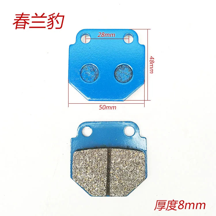 Pastillas de freno de disco delanteras y traseras para motocicletas de 50 cc, 125 cc, 150 cc y 250 cc, CBR, CRF, CTCT, CBX, scooter y ciclomotor.