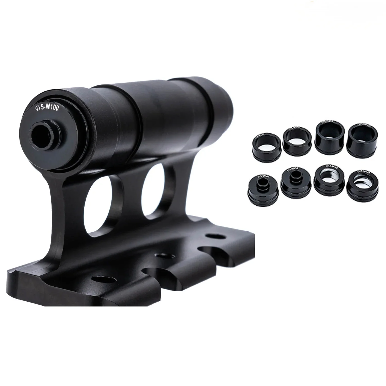 Portabicicletas de techo con eje pasante de liberación rápida, ajustable, universal, para maletero de camión, montaje multiposición, accesorios de ciclismo para MTB/carretera